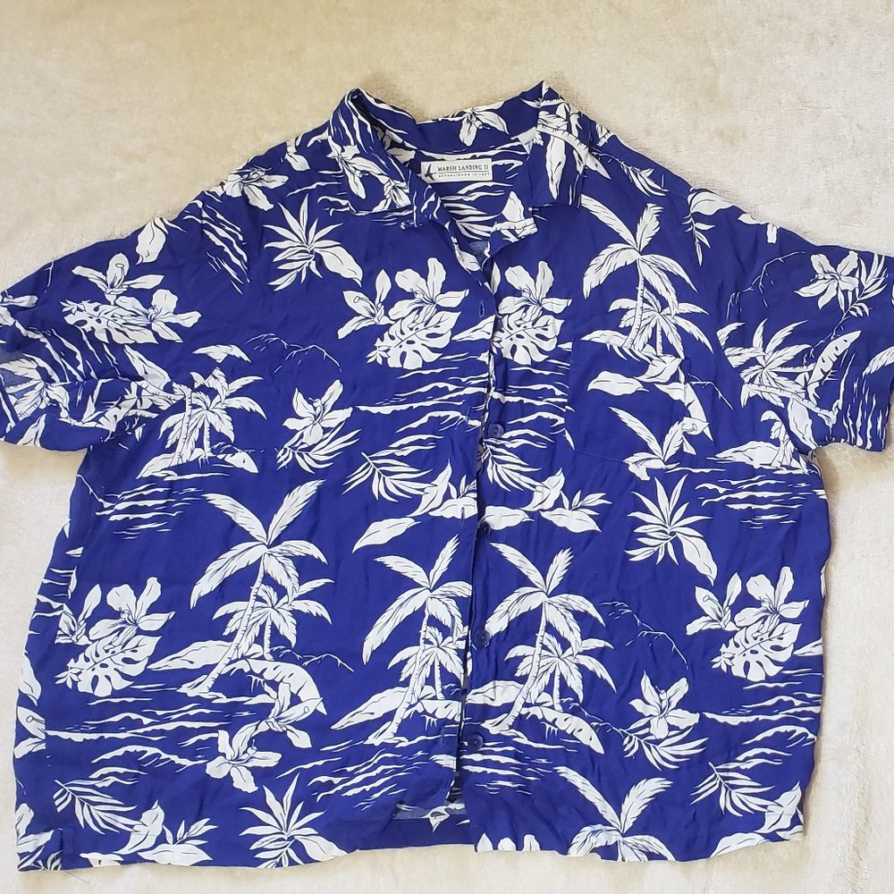 Marsh Landing Top Shirt 3X PLUS